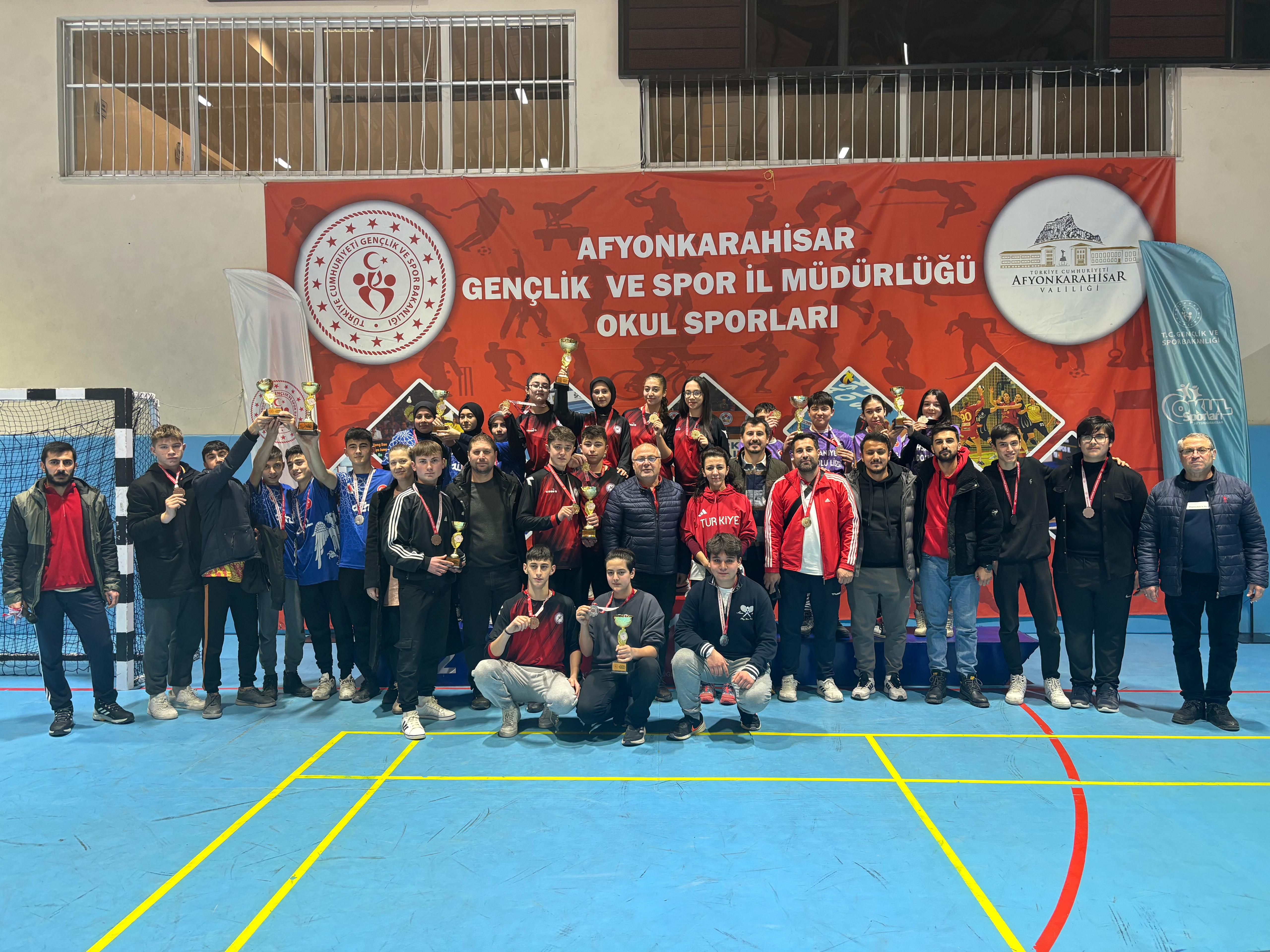 Okul Sporları Floor Curling İl Birinciliği Müsabakaları Sonuçlandı